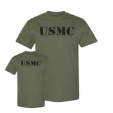 USMC Mini Me Adult and Youth Combo T-Shirts (Military Green) - Marine Corps Direct