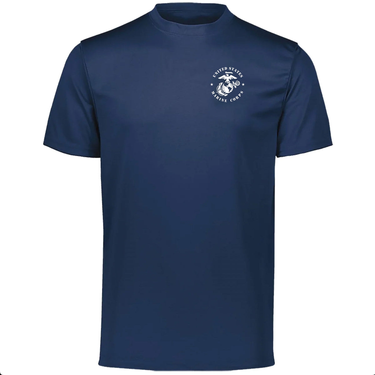 Closeout Full Circle USMC Chest Seal Performance Navy Tee