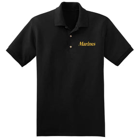 Marines Embroidered Polo - Marine Corps Direct