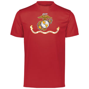 Marines Distressed Banner Performance T-Shirt - Marine Corps Direct