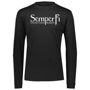 Semper Fi Dri-Fit Performance Long Sleeve T-Shirt - Marine Corps Direct
