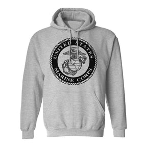 XCPT Marines Classic Seal Hoodie (CPT's SPECIAL Extra $8 Discount) - Marine Corps Direct